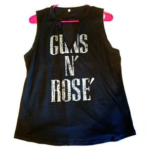 Guns and rose tank